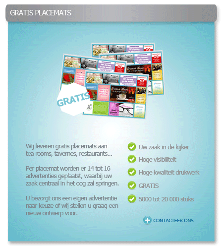 Gratis Placemats